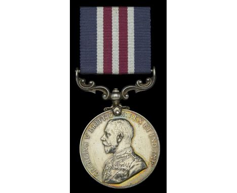 A Great War ‘Western Front’ M.M. awarded to Lance-Sergeant C. Callison, Manchester Regiment, who was killed in action on 26 A