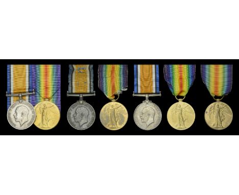 Pair: Private T. E. Bryant, West Yorkshire Regiment, who died of wounds on the Western Front on 18 September 1918 British War