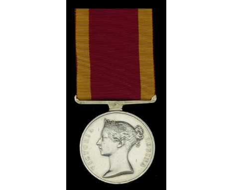 China 1842 (John Maddock, 49th Regiment Foot.) with original suspension, suspension neatly re-affixed, edge bruising, very fi
