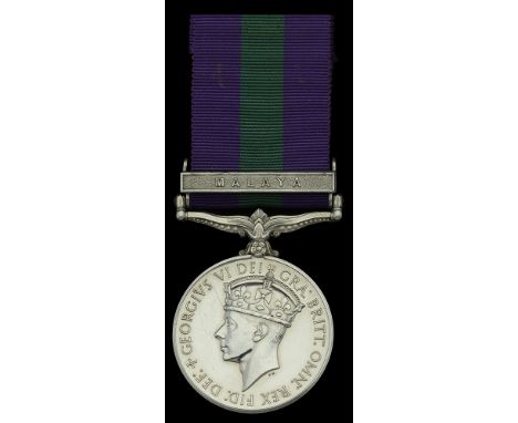 General Service 1918-62, 1 clasp, Malaya, G.VI.R. (Sqn. Ldr. R. M. W. Shaw. R.A.F.) good very fine £100-£140  ---  Provenance