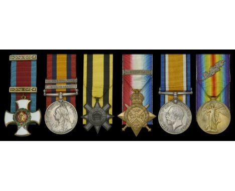 A Great War D.S.O. group of six awarded to Lieutenant-Colonel O. C. Sherwood, West India Regiment, attached Ordnance Store De