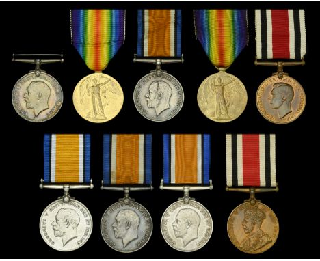 Pair: Private P. Baum, Durham Light Infantry British War and Victory Medals (9-6615 Pte. P. Baum. Durh. L.I.) nearly extremel