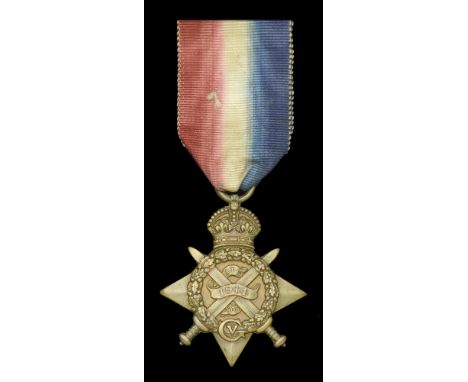 1914 Star (7880 Pte. F. Peadon. 1/Som: L.I.) very fine £100-£140  ---  Fred Peadon was born in Somerset in 1885 and attested 