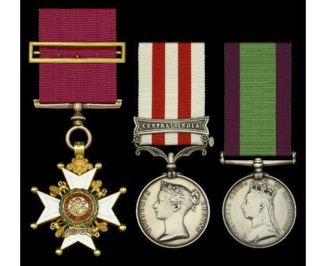 A Second Afghan War C.B. group of three awarded to Major-General J. H. P. Malcolmson, Sind Horse, late Bombay Horse Artillery