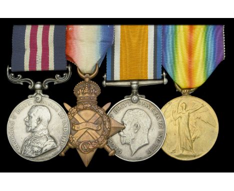 A Great War ‘Western Front’ M.M. group of four awarded to Private E. Godfrey, 11th (Donegal and Fermanagh) Battalion, Royal I