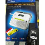 (New) Brother P-Touch Electronic Labeling System Versatile Label Maker w/ AC Adapter, Model PT-D400