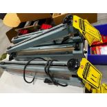 (3) Uline Impulse Sealers H-1252, Model KF-500HC
