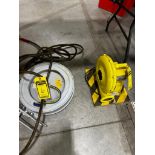 (1) Primefit 50' Retractable Air Hose Reel & (1) Blower