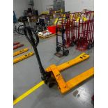 Uline 5,500 LB. Pallet Jack, Model 1043, S/N 422781