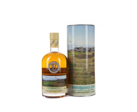 BRUICHLADDICH LINKS ROYAL TROON AGED 14 YEARS Single Malt Scotch Whisky 700ml, 46% volume, in tin.