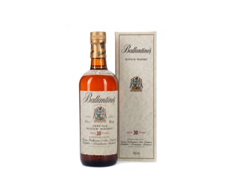 BALLANTINE'S AGED 30 YEARS Blended Scotch Whisky 75cl, 43% volume, in carton.