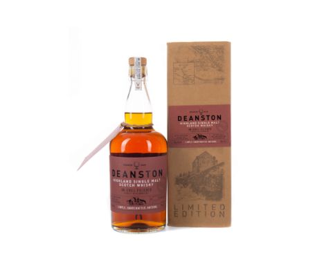 DEANSTON SPANISH OAK DISTILLERY EXCLUSIVE AGED 20 YEARS Single Malt Scotch Whisky Matured for 11 years in bourbon barrels, fi