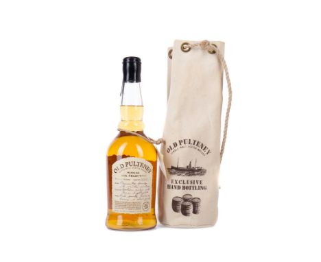OLD PULTENEY 1989 SINGLE CASK SELECTION AGED 15 YEARS Single Malt Scotch Whisky Bourbon cask no. 2341 filled 23 June 1989, bo