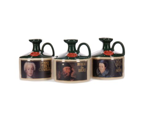 GLENFIDDICH ROBERT THE BRUCE CROCK Single Malt Scotch Whisky 750ml, 43% volume, ceramic crock in carton with spare stopper. G