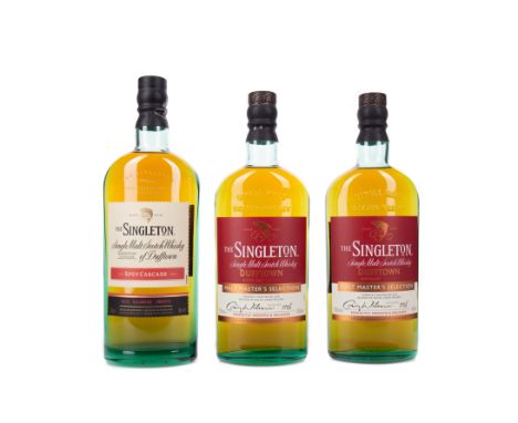 SINGLETON OF DUFFTOWN MALT MASTER'S SELECTION (2) Single Malt Scotch Whisky 700ml, 40% volume, in carton. SINGLETOWN OF DUFFT