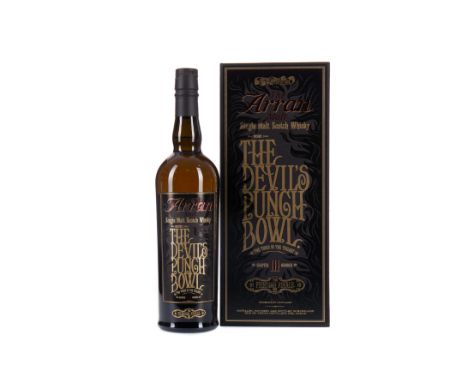 ARRAN THE DEVIL'S PUNCH BOWL CHAPTER III Single Malt Scotch Whisky 700ml, 53.4% volume, in box.