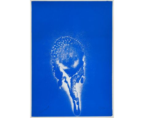 ZERO - - Otto Piene. (1928 Laasphe/Westf. - 2014 Berlin). o.T. 1972. Farbsiebdruck auf leichten Karton. 101 x 71 cm (106 x 78