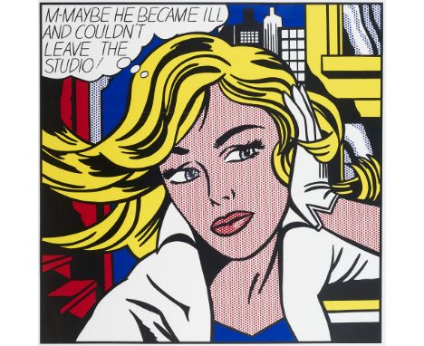 Pop Art - - Roy Lichtenstein - nach. (1923 - 1997 New York). Art of the sixties, from the Ludwig Museum für die Ausstellung i