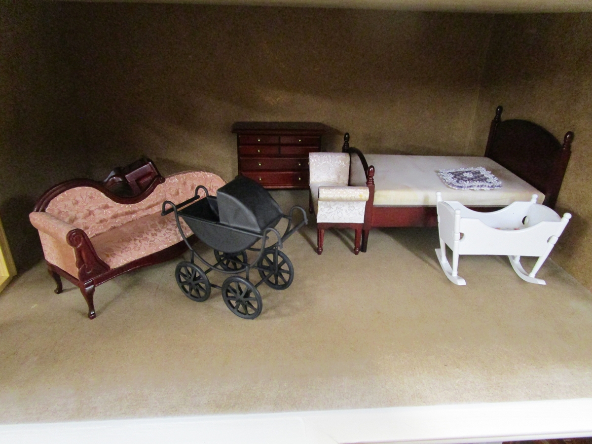 Dolls house & furniture