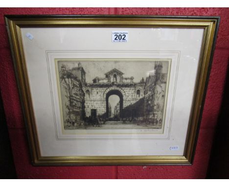 Etching - Bristol by Sharland
