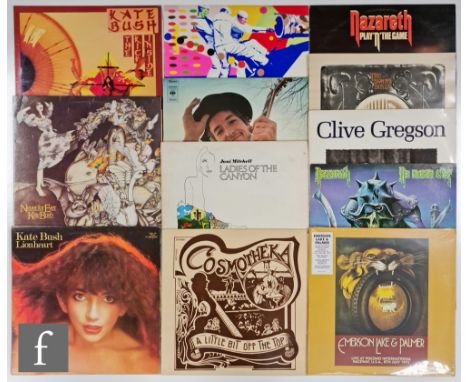 Rock/Pop - Various LPs, to include Peter Frampton, Kate Bush, Cyndi Lauper, Joni Mitchell, Gerry Rafferty, The Pretenders, Bo