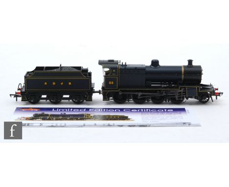 An OO gauge Bachmann 20-2012 Class 7F 2-8-0 SDJR blue 88 locomotive, limited edition 1060 of 1250, housed in wooden presentat