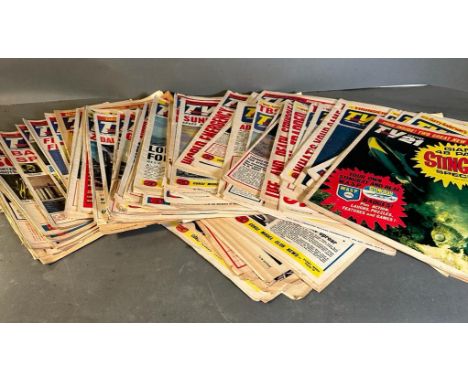 A selection of vintage TV century 21 First Series magazines (70 in total)
