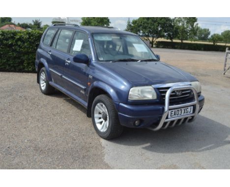 2003, Suzuki Grand Vitara, 2.8L, petrol, manual, 37916 miles, No MOT, No V5C Certificate