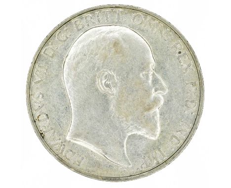 King Edward VII, Florin, 1904, Bare head r. R. Britannia standing on ship's bow, silver, weight 11.3g, S.3981, gVF.