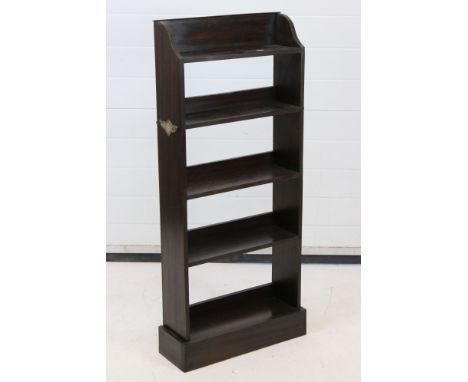 Mahogany Bookcase with fitted shelf 