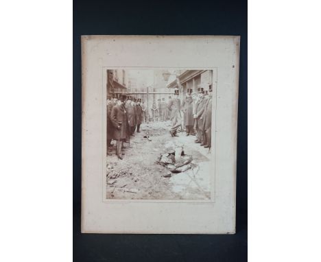 Bedford Lemere &amp; Co, architectural photographer to Queen Victoria, a rare archived photograph of dignitaries and workmen 