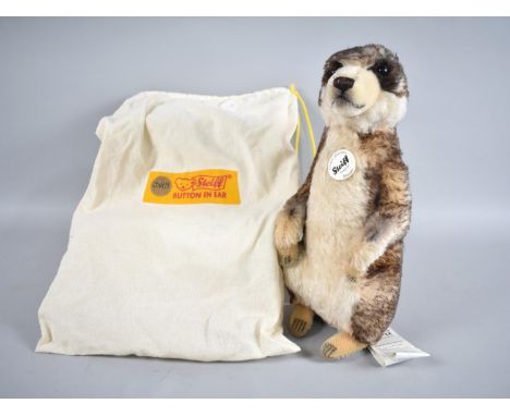 A Steiff Mungo The Meerkat with Carry Bag