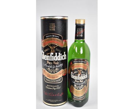 A Single 70cl Bottle Glenfiddich Single Malt Special Reserve Scotch Whisky in Tube