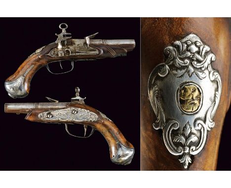 dating: late 18th Century provenance: Central Italy, Smooth, two-stage, 10 mm cal. barrel, octagonal at the first part and wi