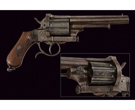 dating: about 1870 provenance: Naples, Rifled, round, 11 mm cal. barrel, with rib marked 'MAZZA IN NAPOLI', foresight; ribbed