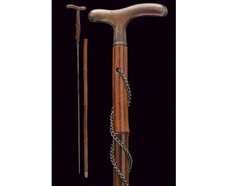 dating: Second half of the 19th Century provenance: Italy, Fine, straight blade of lozenge section, burnished and engraved wi