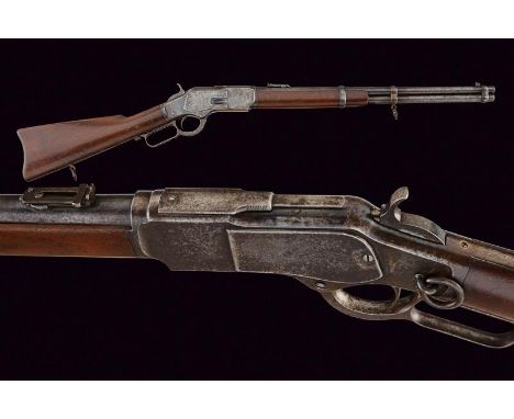 dating: 1875-1890 provenance: USA, Round, rifled (clean bore, visible but slightly-relieved groove), provided with foresight 