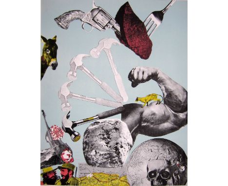 ERRO [1932-]  Untitled, 1971.  lithograph, edition of 125, artist's proof.  signed in pencil.  49 x 60 cm [sheet size - overa