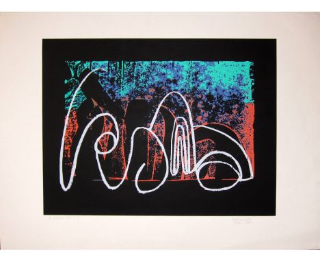 HELAINE BLUMENFELD [b.1940]. A Celtic Tale 1, 1987. lithograph, edition of 50, 4/50. Signed in pencil. 57 x 76 cm [sheet size