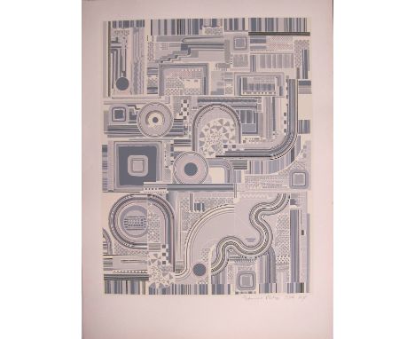 EDUARDO PAOLOZZI R.A. [1924-2005].  Untitled, 1974.  lithograph, edition of 100, artist's proof. Signed.  80 x 59 cm [sheet s