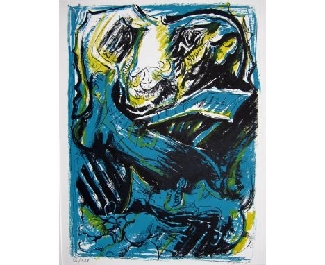 EDOUARD PIGNON [1905-83]. Untitled, 1971. lithograph, edition of 125, artist's proof. signed in pencil   60 x 49 cm [sheet si