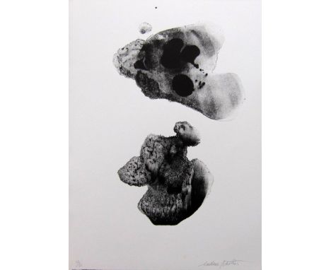 WILLIAM JOHNSTONE [1897-1981].  Abstract [The Highest Vision], 1977.  lithograph, edition of 50, 34/50.  Signed in pencil.  3