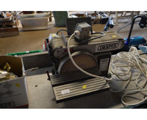 A Draper belt and disc sander