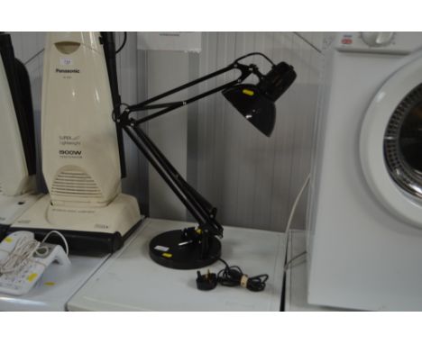 An angle poise style lamp