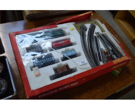 A Hornby model train set