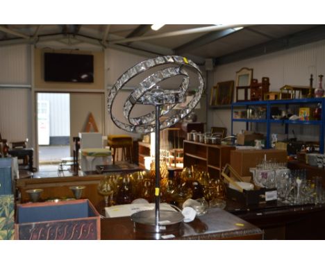 A modern table lamp