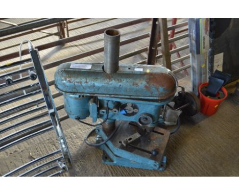 A Meddings pillar drill, sold as a collector's item