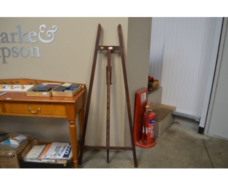 An artist's easel