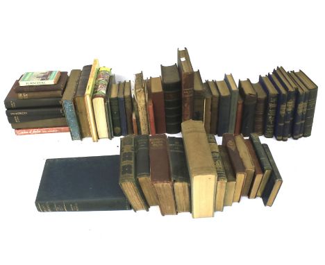 A large collection of vintage books. Including 'Dictionary of Marks, Pottery and Porcelain' by Kovel, books on historical bui