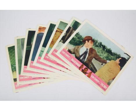 James Bond Goldfinger / Dr. No (R-1966) Set of 8 US Lobby cards, colour style, flat, 11 x 14 inches (8). 
